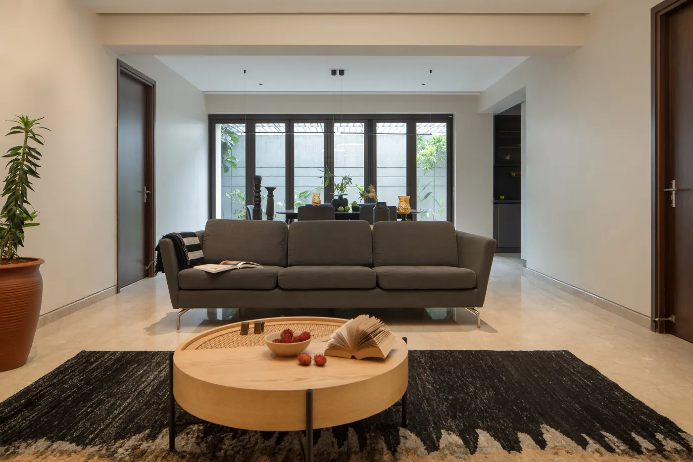 Apartment living space architecture