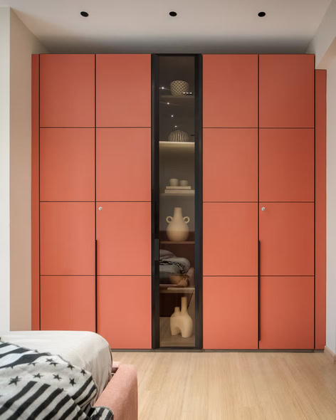 Coral Walk-In Wardrobe